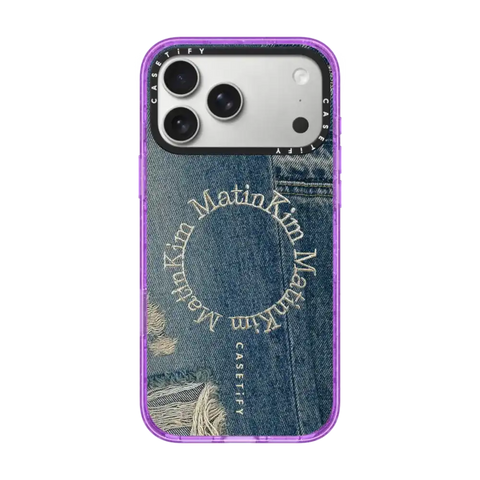 MATIN KIM DENIM CIRCLE CASE