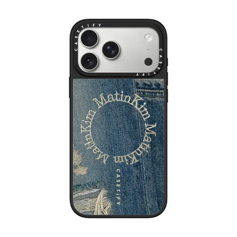 MATIN KIM DENIM CIRCLE CASE