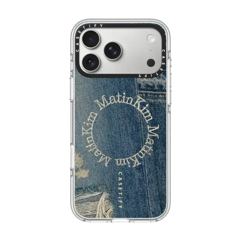 MATIN KIM DENIM CIRCLE CASE