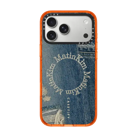 MATIN KIM DENIM CIRCLE CASE