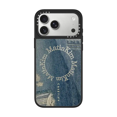 MATIN KIM DENIM CIRCLE CASE