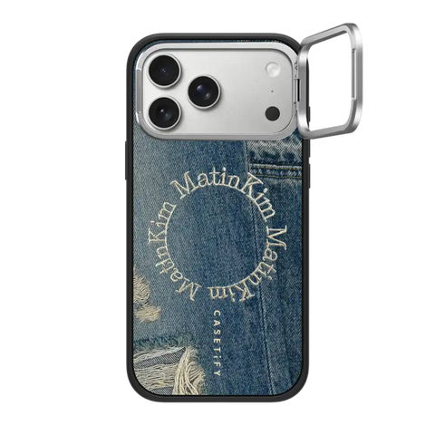 MATIN KIM DENIM CIRCLE CASE