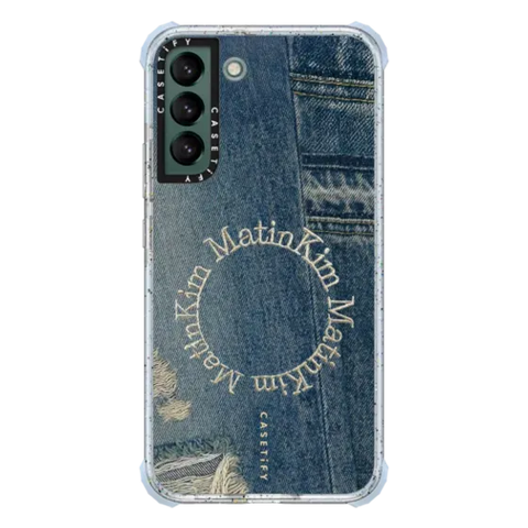 MATIN KIM DENIM CIRCLE CASE