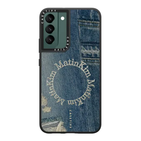 MATIN KIM DENIM CIRCLE CASE