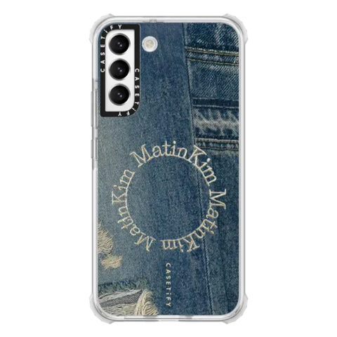 MATIN KIM DENIM CIRCLE CASE