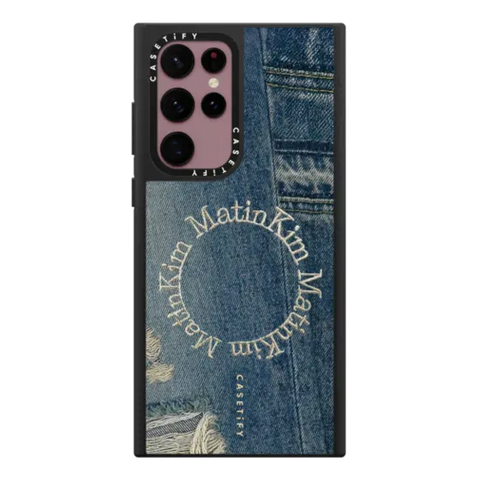 MATIN KIM DENIM CIRCLE CASE