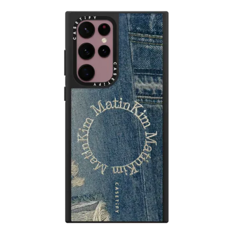 MATIN KIM DENIM CIRCLE CASE