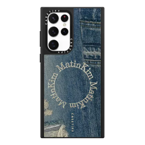 MATIN KIM DENIM CIRCLE CASE