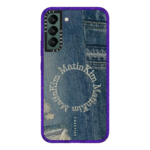 MATIN KIM DENIM CIRCLE CASE
