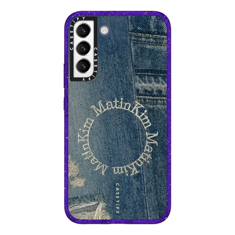 MATIN KIM DENIM CIRCLE CASE