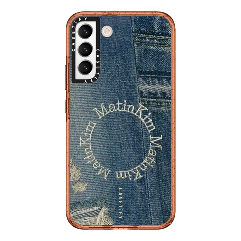MATIN KIM DENIM CIRCLE CASE