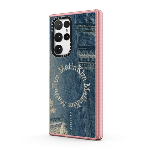 MATIN KIM DENIM CIRCLE CASE