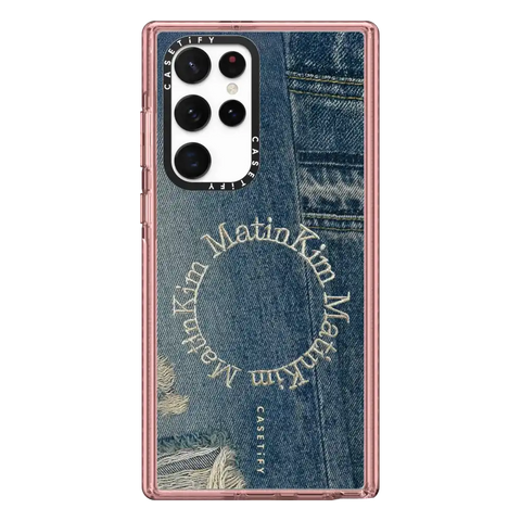 MATIN KIM DENIM CIRCLE CASE