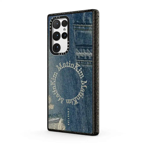 MATIN KIM DENIM CIRCLE CASE