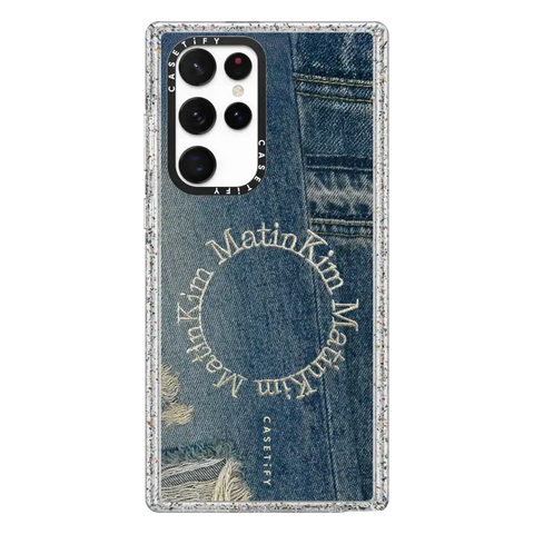 MATIN KIM DENIM CIRCLE CASE