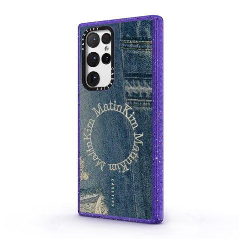 MATIN KIM DENIM CIRCLE CASE