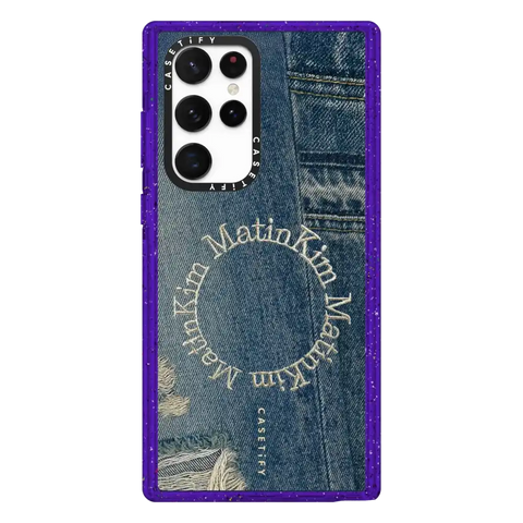 MATIN KIM DENIM CIRCLE CASE