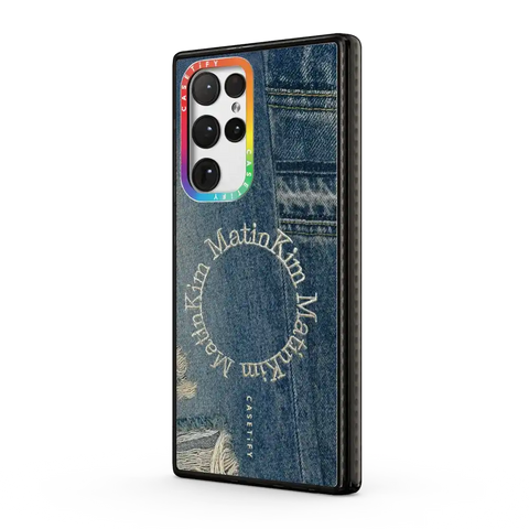 MATIN KIM DENIM CIRCLE CASE