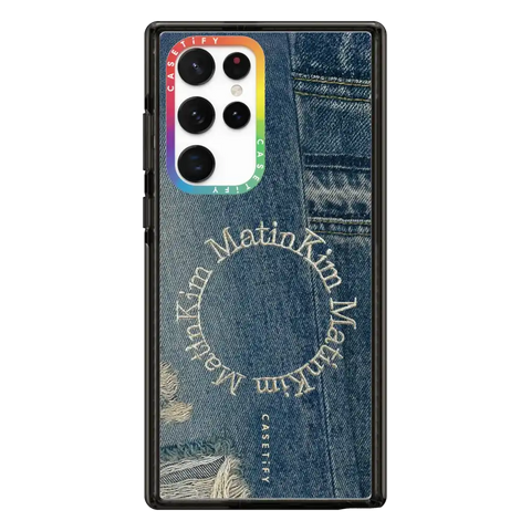 MATIN KIM DENIM CIRCLE CASE