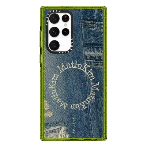 MATIN KIM DENIM CIRCLE CASE