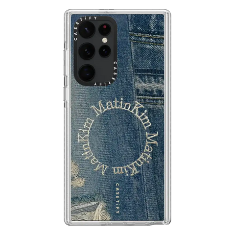 MATIN KIM DENIM CIRCLE CASE