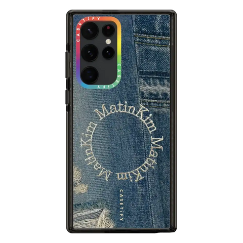 MATIN KIM DENIM CIRCLE CASE