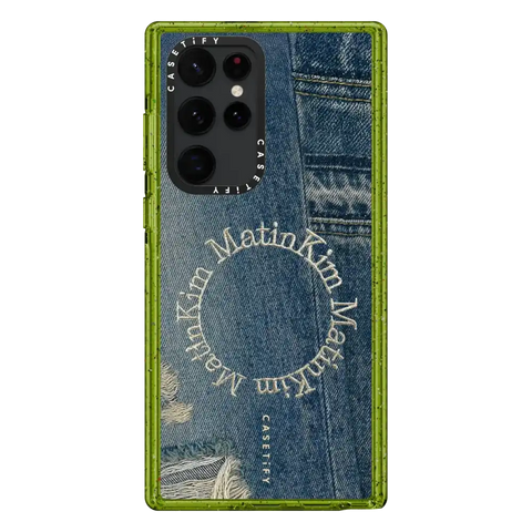 MATIN KIM DENIM CIRCLE CASE