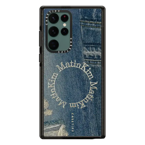 MATIN KIM DENIM CIRCLE CASE