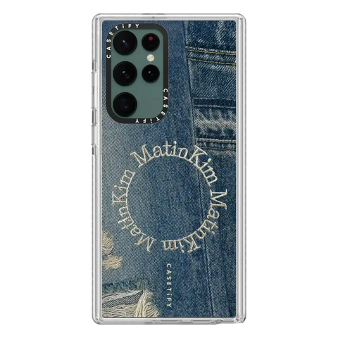 MATIN KIM DENIM CIRCLE CASE