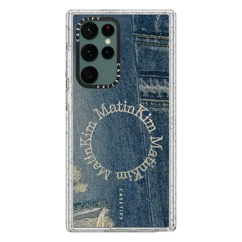 MATIN KIM DENIM CIRCLE CASE