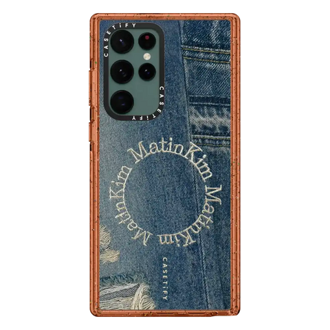 MATIN KIM DENIM CIRCLE CASE