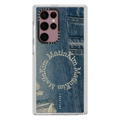 MATIN KIM DENIM CIRCLE CASE