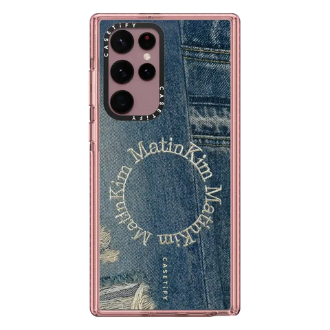MATIN KIM DENIM CIRCLE CASE