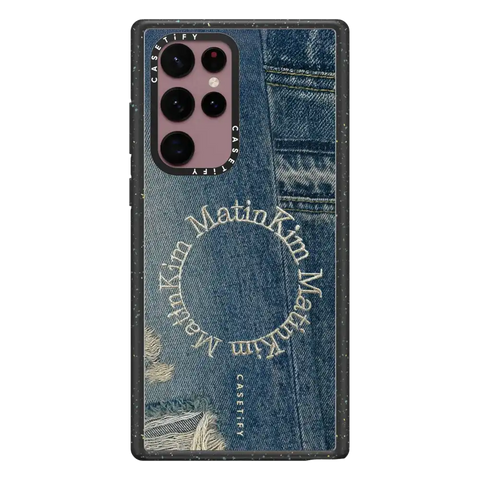 MATIN KIM DENIM CIRCLE CASE