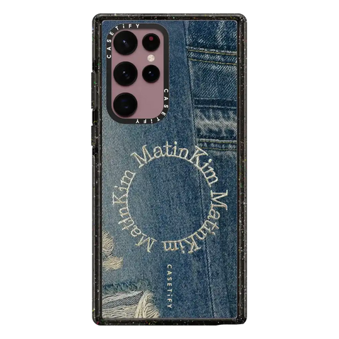 MATIN KIM DENIM CIRCLE CASE