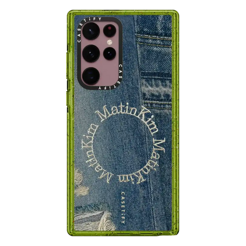 MATIN KIM DENIM CIRCLE CASE