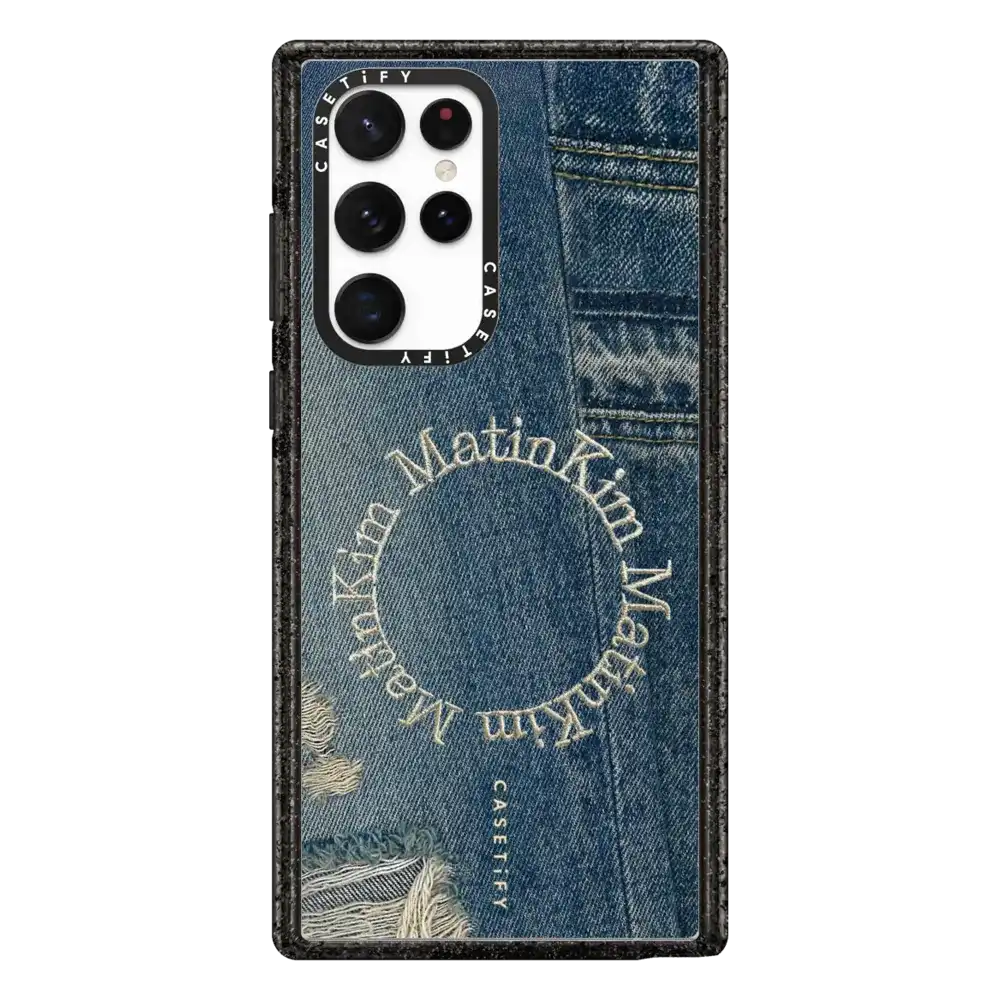 MATIN KIM DENIM CIRCLE CASE
