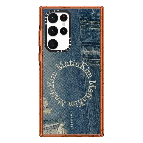 MATIN KIM DENIM CIRCLE CASE