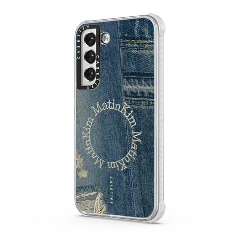 MATIN KIM DENIM CIRCLE CASE