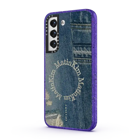 MATIN KIM DENIM CIRCLE CASE
