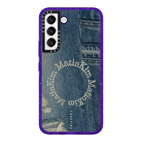MATIN KIM DENIM CIRCLE CASE