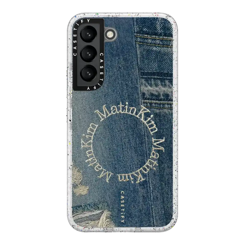 MATIN KIM DENIM CIRCLE CASE