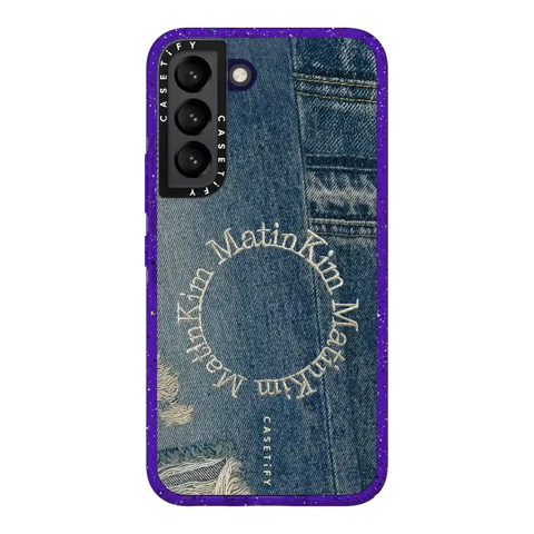 MATIN KIM DENIM CIRCLE CASE
