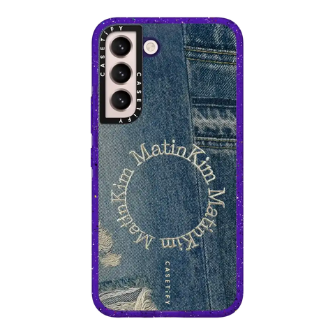 MATIN KIM DENIM CIRCLE CASE