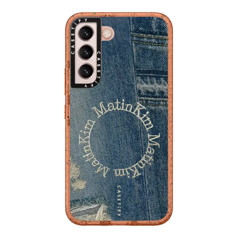 MATIN KIM DENIM CIRCLE CASE