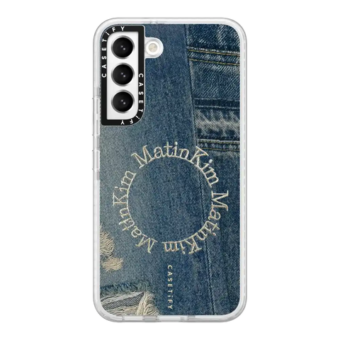MATIN KIM DENIM CIRCLE CASE