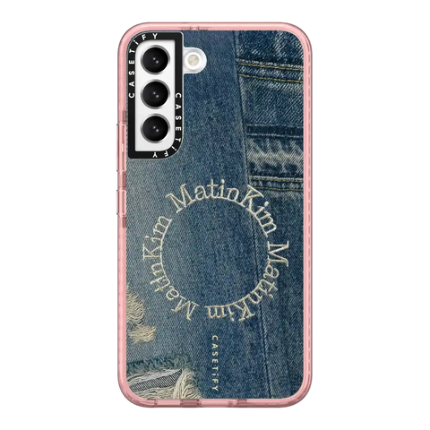 MATIN KIM DENIM CIRCLE CASE