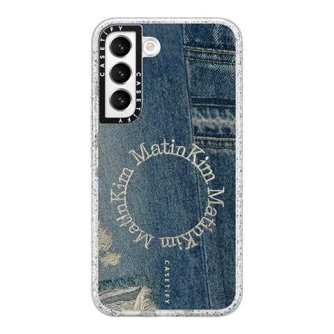 MATIN KIM DENIM CIRCLE CASE