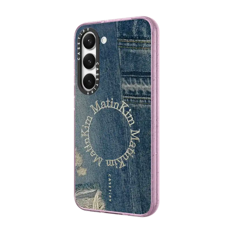 MATIN KIM DENIM CIRCLE CASE
