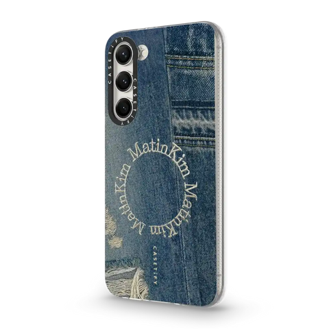 MATIN KIM DENIM CIRCLE CASE